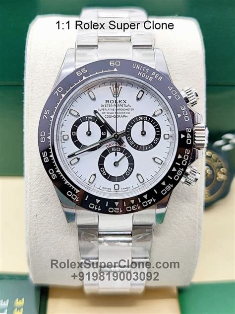 rolex 1 1 super clone|super clone rolex vs real.